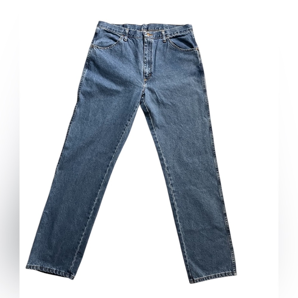 Rustler Jeans Size 36x34 Mens Made in USA Denim Jeans